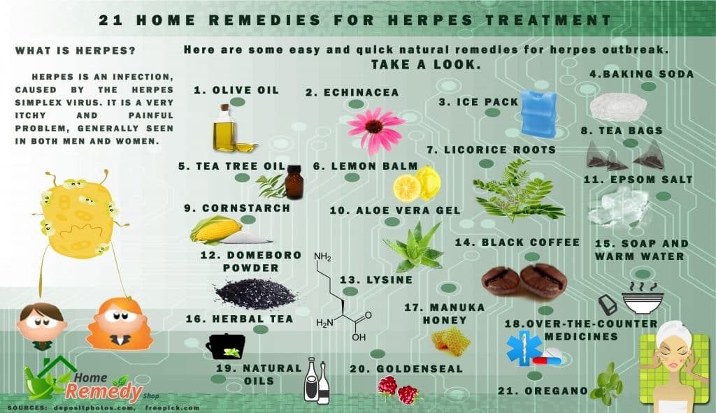 21 Home Remedies for Herpes Treatment