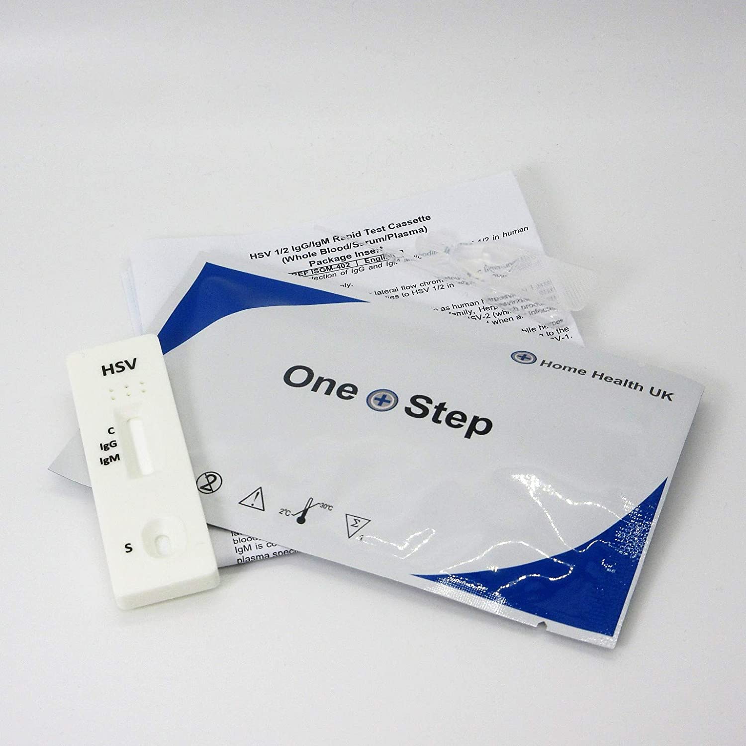 5 x Herpes Simplex Virus 1 &  2 (Human Herpesvirus) Blood Test: Amazon ...