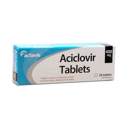 Buy Aciclovir Online For Herpes From 24p/Tablet
