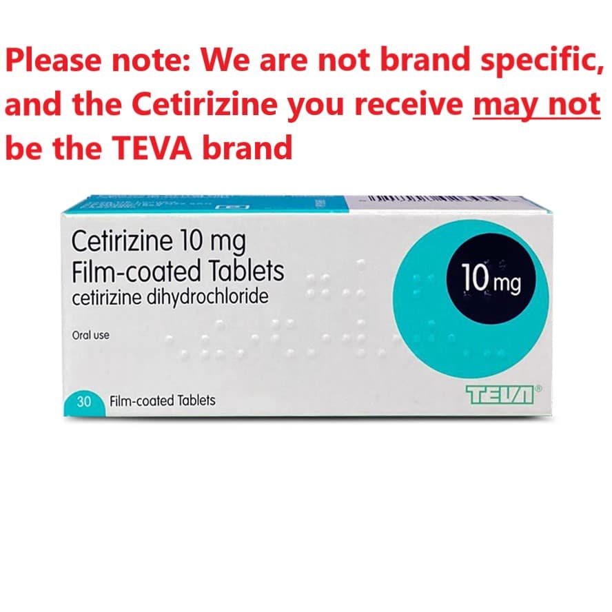Buy Cetirizine 10mg Tablets Online