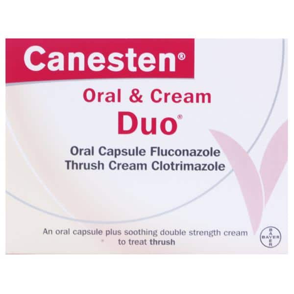 Canesten Oral &  Cream Duo For Penile &  Vaginal Thrush