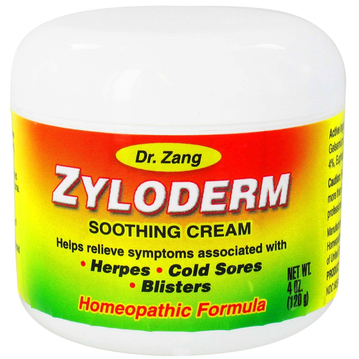Dr. Zang Homeopathic Zyloderm Soothing Cream
