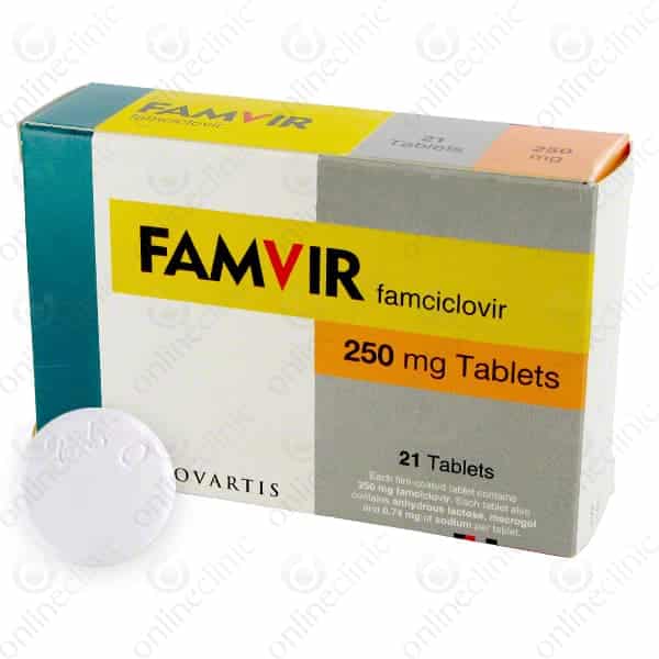 Famvir  Buy 250, 500mg Genital Herpes Treatment  OnlineClinic®