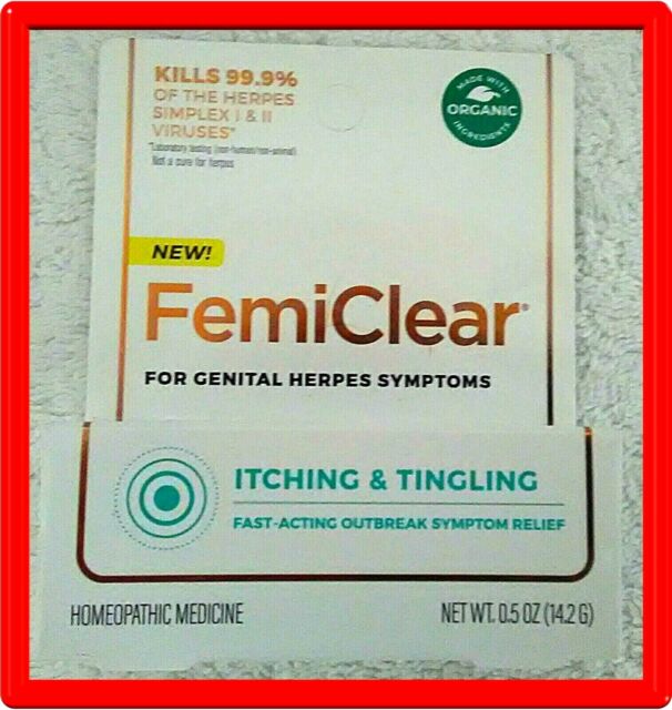 Femiclear for Genital Herpes Symptoms Itching &  Tingling Homeopathic ...