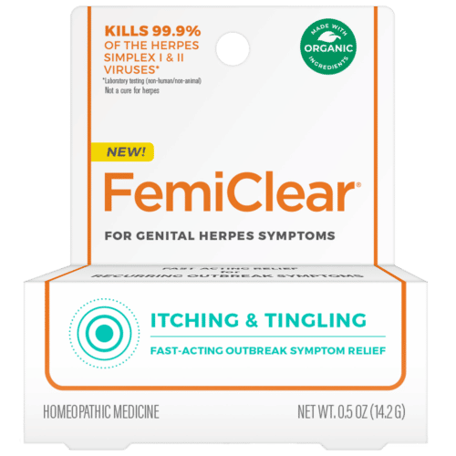 Femiclear for Genital Herpes Symptoms