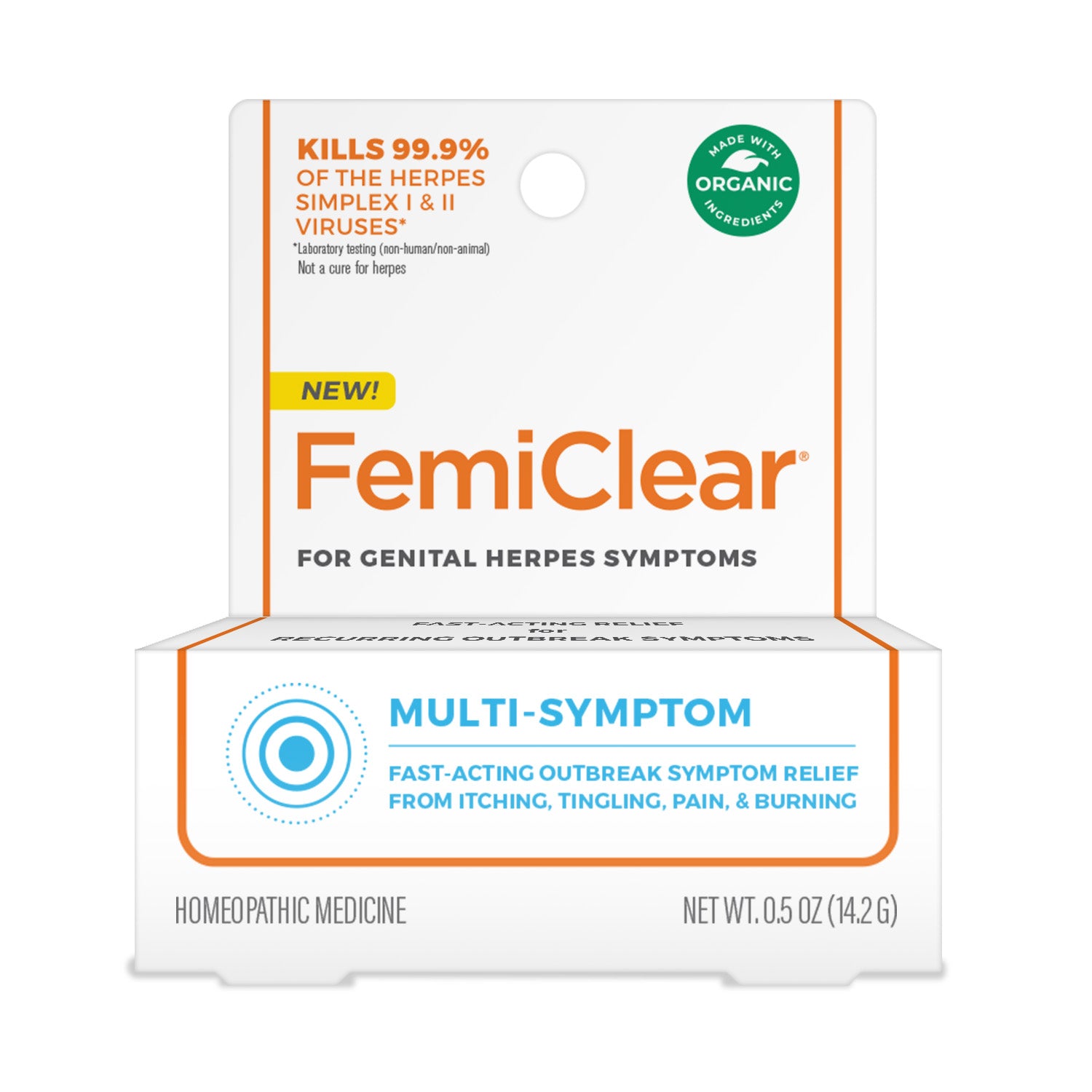 FemiClear for Genital Herpes Symptoms