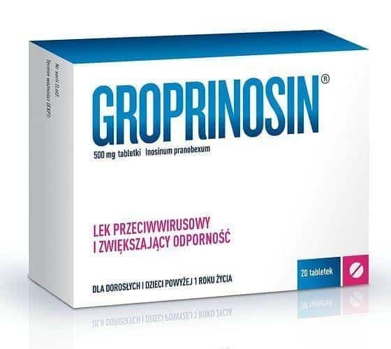 GROPRINOSIN, herpes treatment, herpes simplex treatment UK