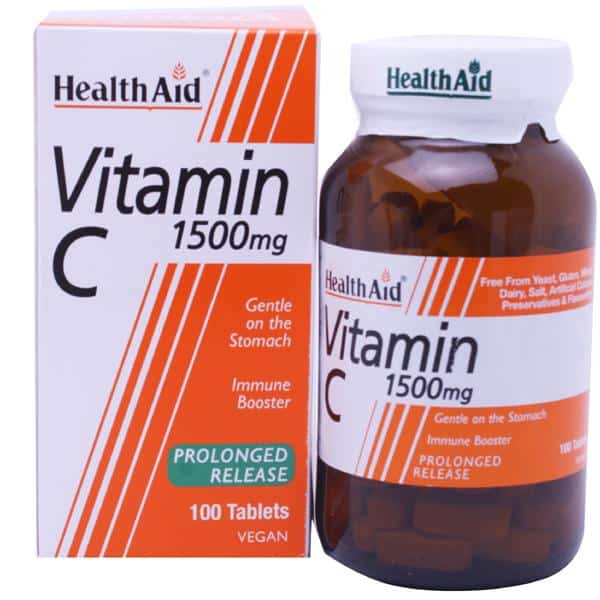 HealthAid Vitamin C 1500mg Tablets
