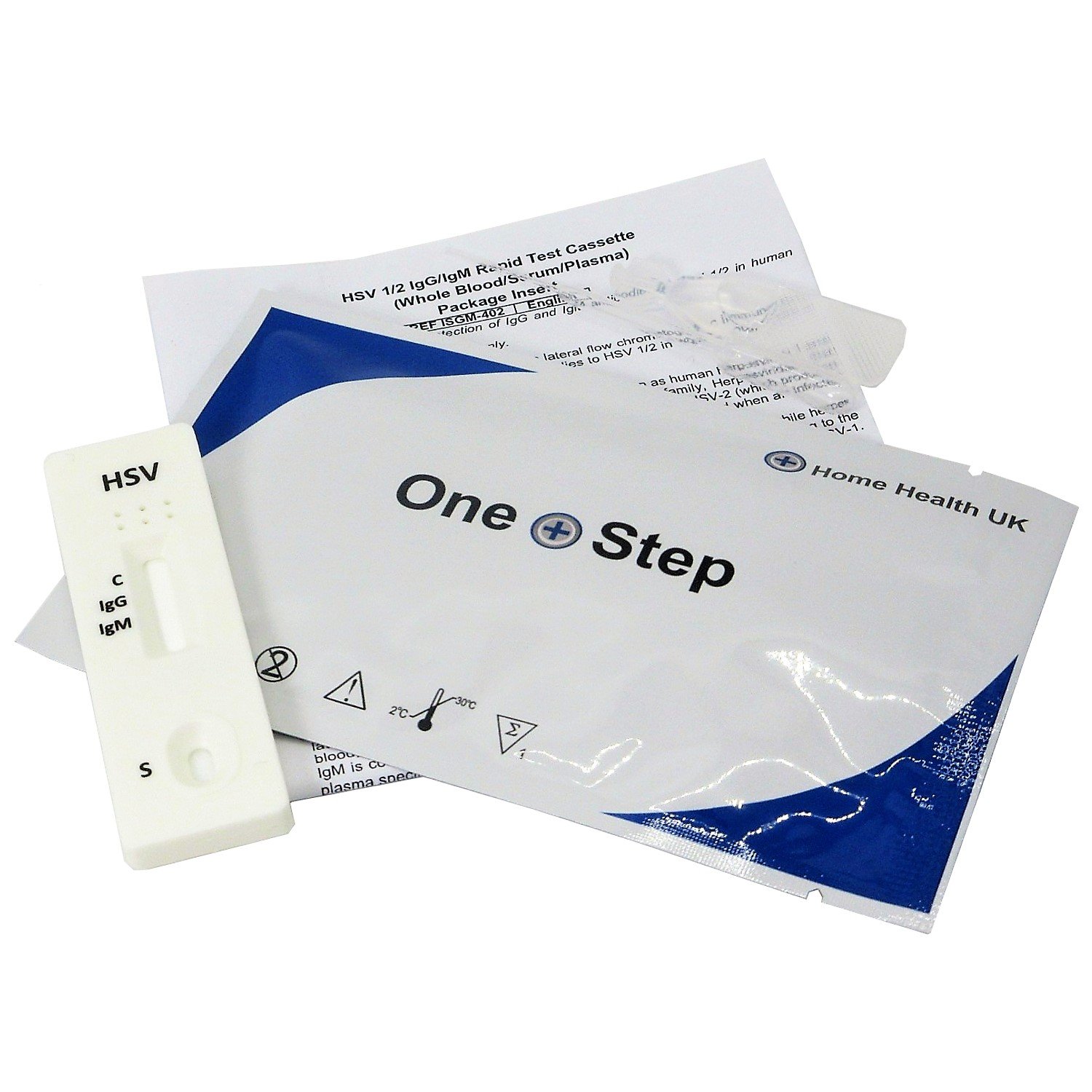 Herpes Simplex Virus 1 &  2 Blood Test 5 Test Pack