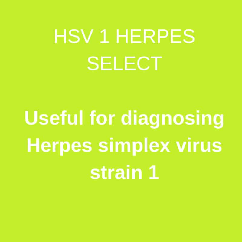 HSV 1 HERPES SELECT