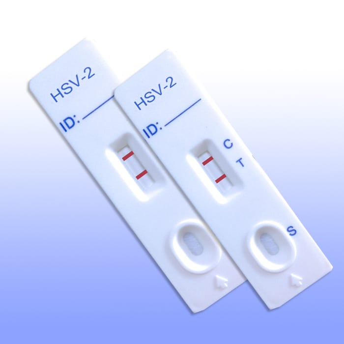 Hsv Rapid Test / Herpes Simplex Virus Rapid Test Kits(colloidal Gold ...