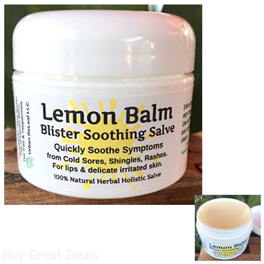 Lemon Balm Antiviral Heal Cold Sores Shingles Herpes Natural Blister ...