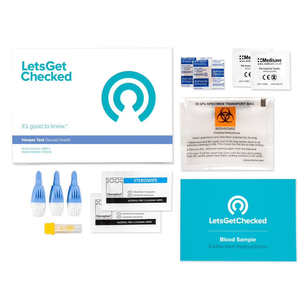 LetsGetChecked Herpes Test