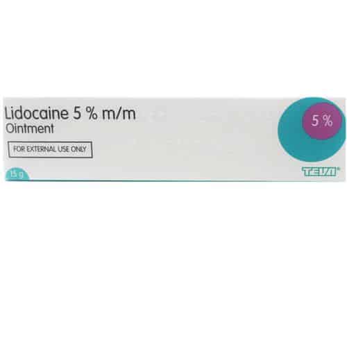 Lidocaine 5% Ointment 15g