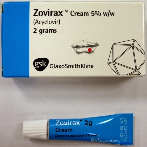 Zovirax cream Aciclovir Acyclovir cold sore cream