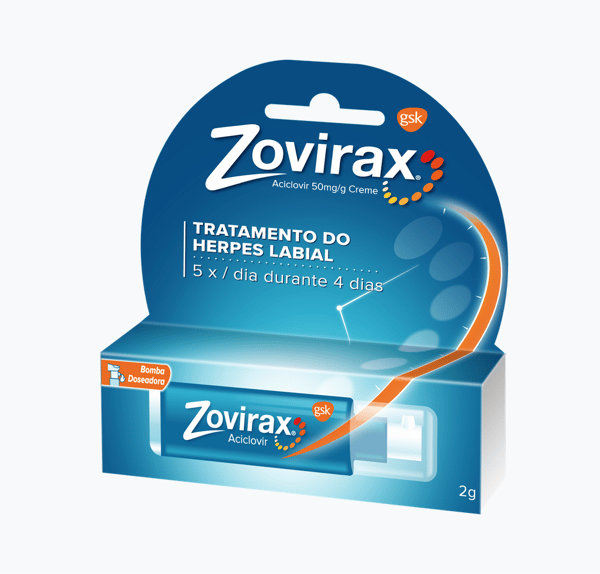 Zovirax Creme Herpes 50mg/g 2g GAMAFARMA